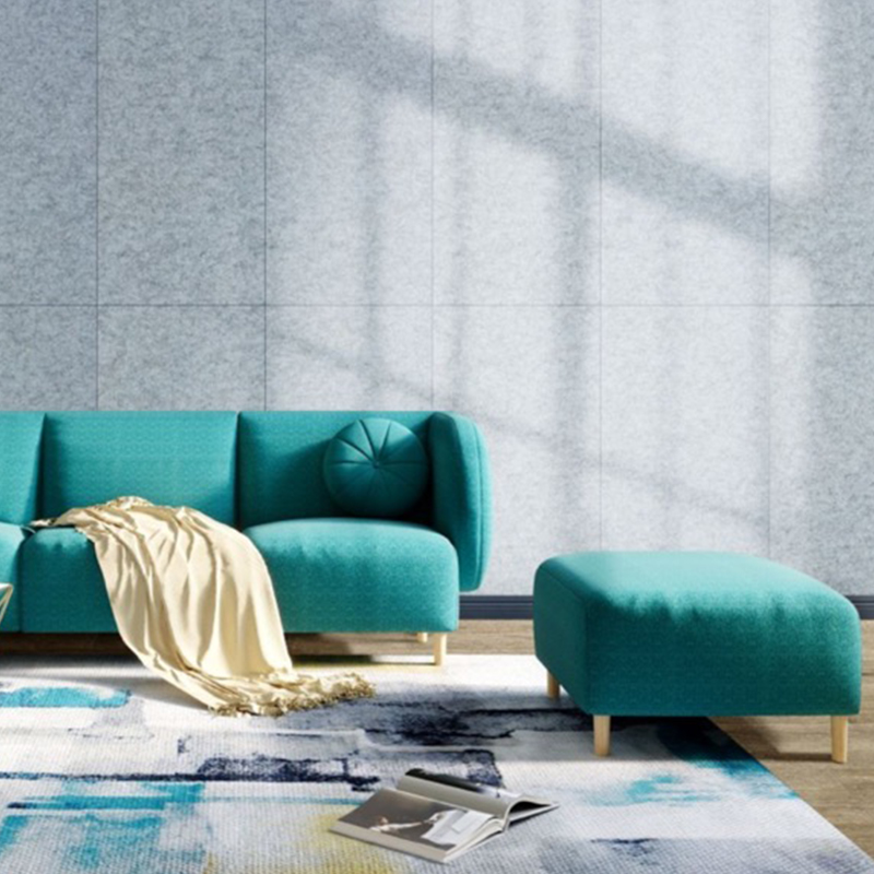 Testreszabható, hornyolt poliészter szálas hangelnyelő panel