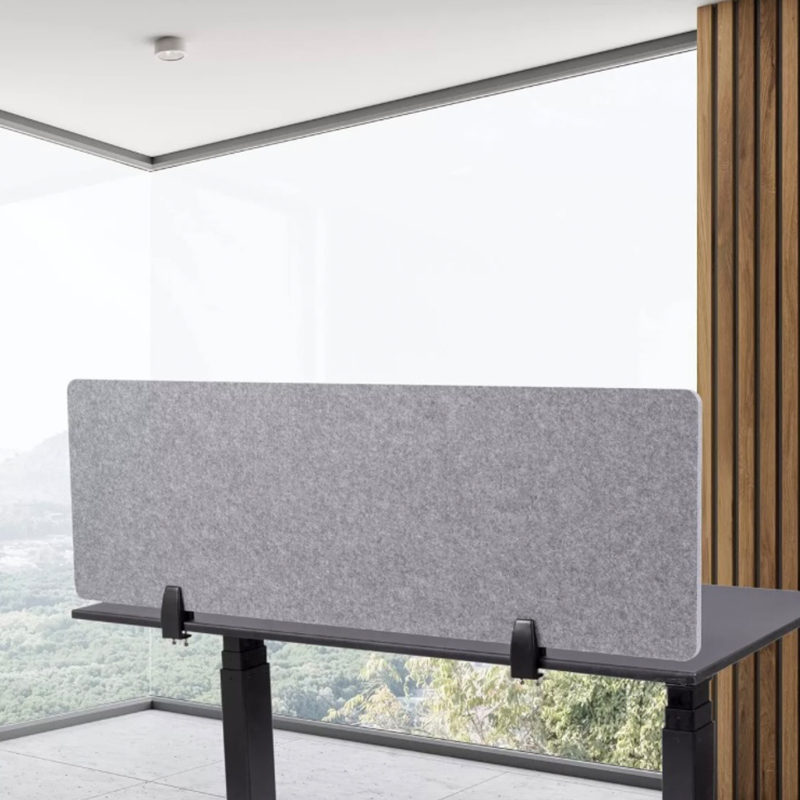 Spesonic környezetbarát poliészter szálas PET asztali elválasztó hangelnyelő poliészter akusztikus asztali képernyő Spesonic környezetbarát poliészter szálas PET asztali elválasztó hangelnyelő poliészter akusztikus asztali képernyő