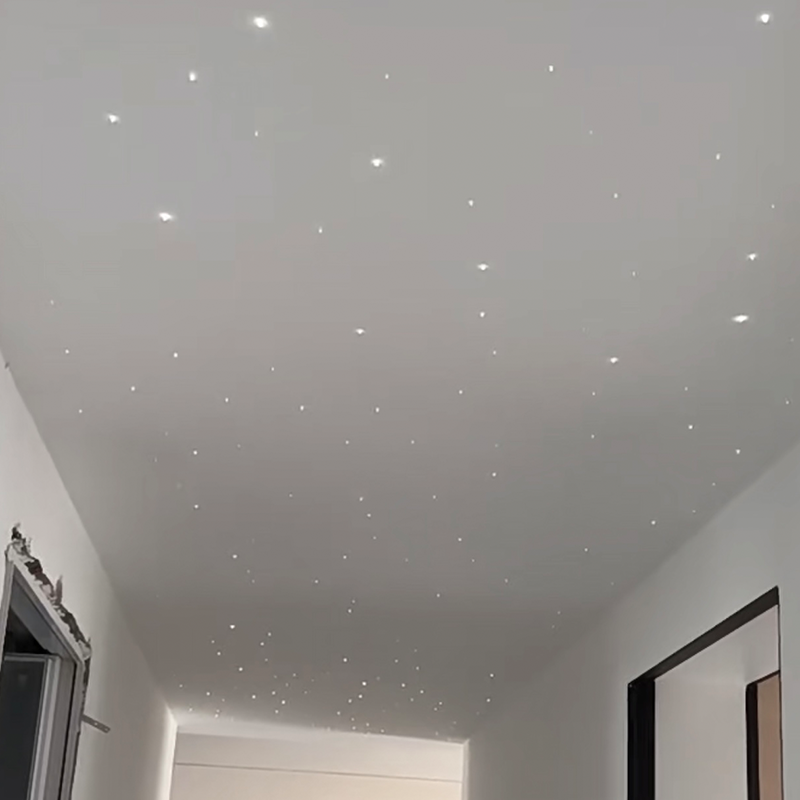 Modern színes száloptikai akusztikus nyújtható mennyezet szállodáknak Távirányító Ambient Star Light Ambient Star Light Heat Modern színes száloptikai akusztikus nyújtható mennyezet szállodáknak Távirányító Ambient Star Light Ambient Star Light Heat
