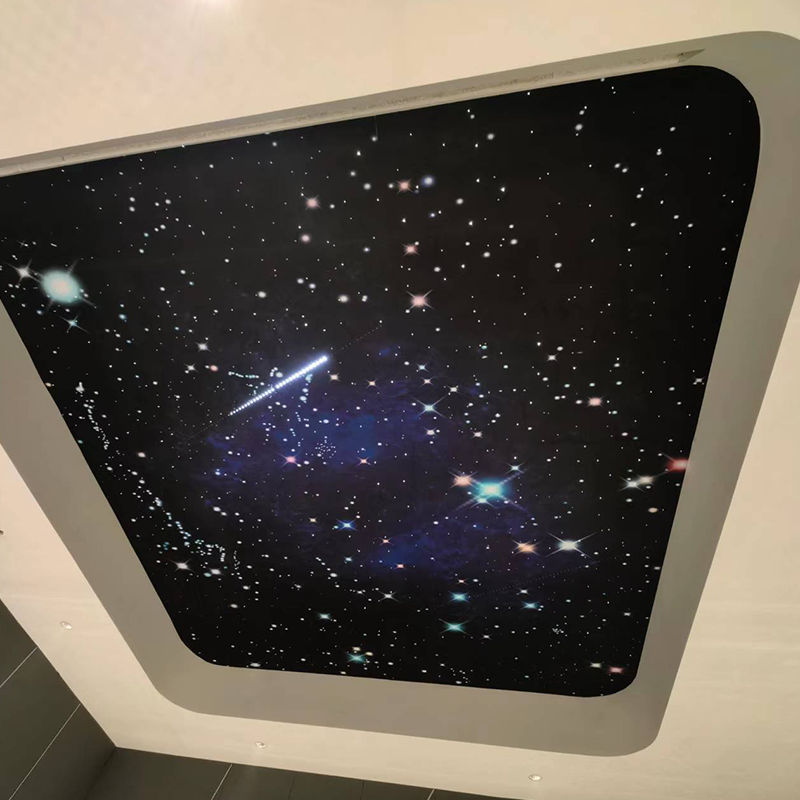 Modern Star felső mennyezeti fénysáv KTV audio-vizuális szoba optikai szálas Sky Star dekoratív projektor fény közvetlen Modern Star felső mennyezeti fénysáv KTV audio-vizuális szoba optikai szálas Sky Star dekoratív projektor fény közvetlen