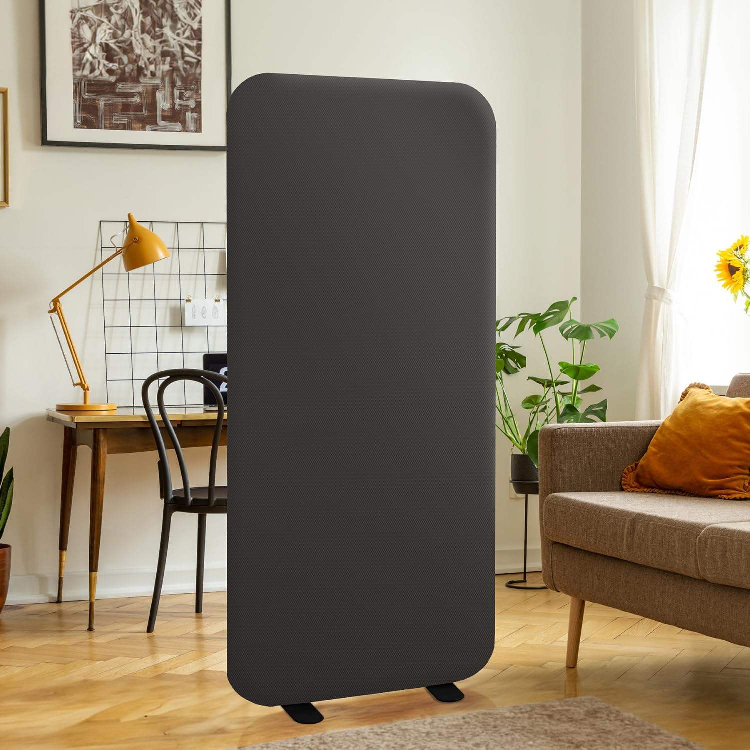 Akusztikus válaszfalak Modern irodai és otthoni tervezéshez Padlón álló poliészter térelválasztó Irodabútor Iskolai elválasztó